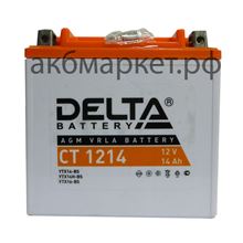 Delta 14Ah CT-1214 (YTX14-BS, YTX14H-BS, YTX16-BS, YB16B-A)