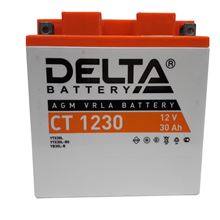 Delta 30Ah CT-1230 (YIX30L, YIX30L-BS, YB30L-B)