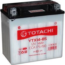 Totachi moto 14АЧ YTX14-BS AGM