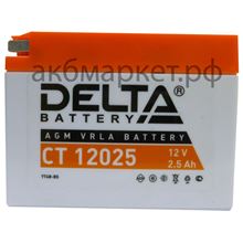 Delta 2.5Ah CT-12025 (YT4B-BS )