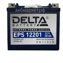 Delta 20Ah EPS-12201 YTX20HL-BS, YTX20L-BS