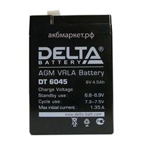Delta 6V 4,5Ah DT-6045