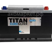 Titan EuroSilver 74Ah оп 700EN низк.