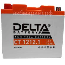 Delta 12Ah CT-1212,1 (YTX12-BS,YTX12-BS)