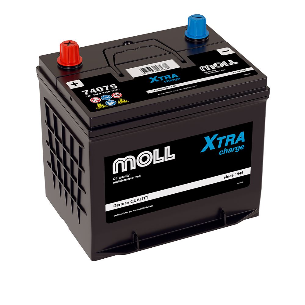 Moll XTRA CHARGE 6СТ-75 оп D26L